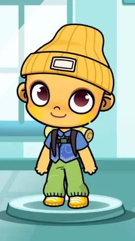 ai character: Noob avatar world background