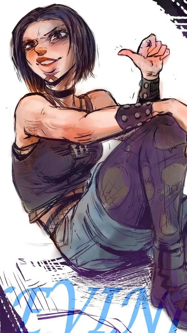 ai character: kevan  background