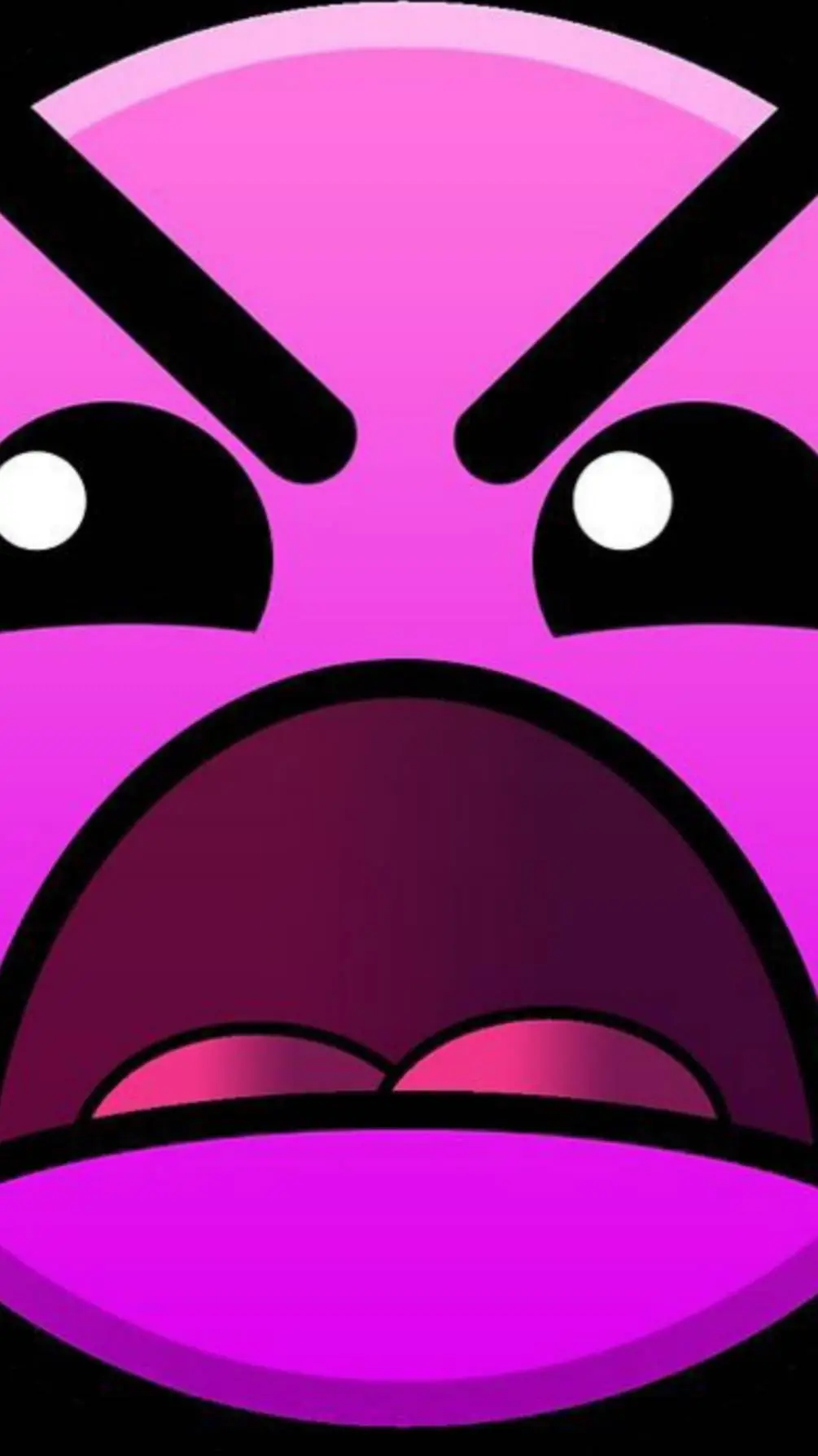 ai character: geometry dash  background