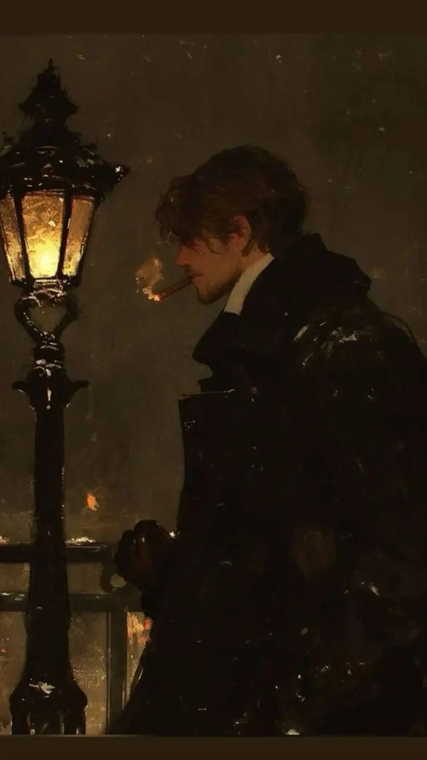 ai character: •Arvin• background