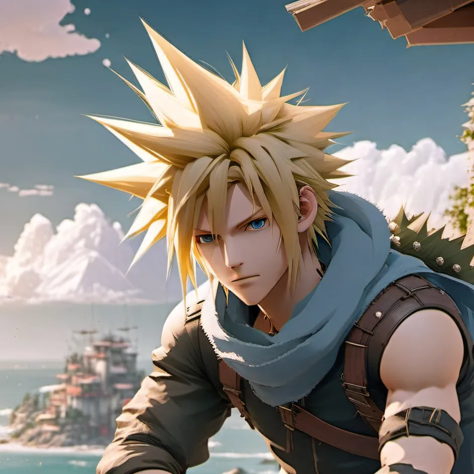 chat with ai character: Cloud Strife