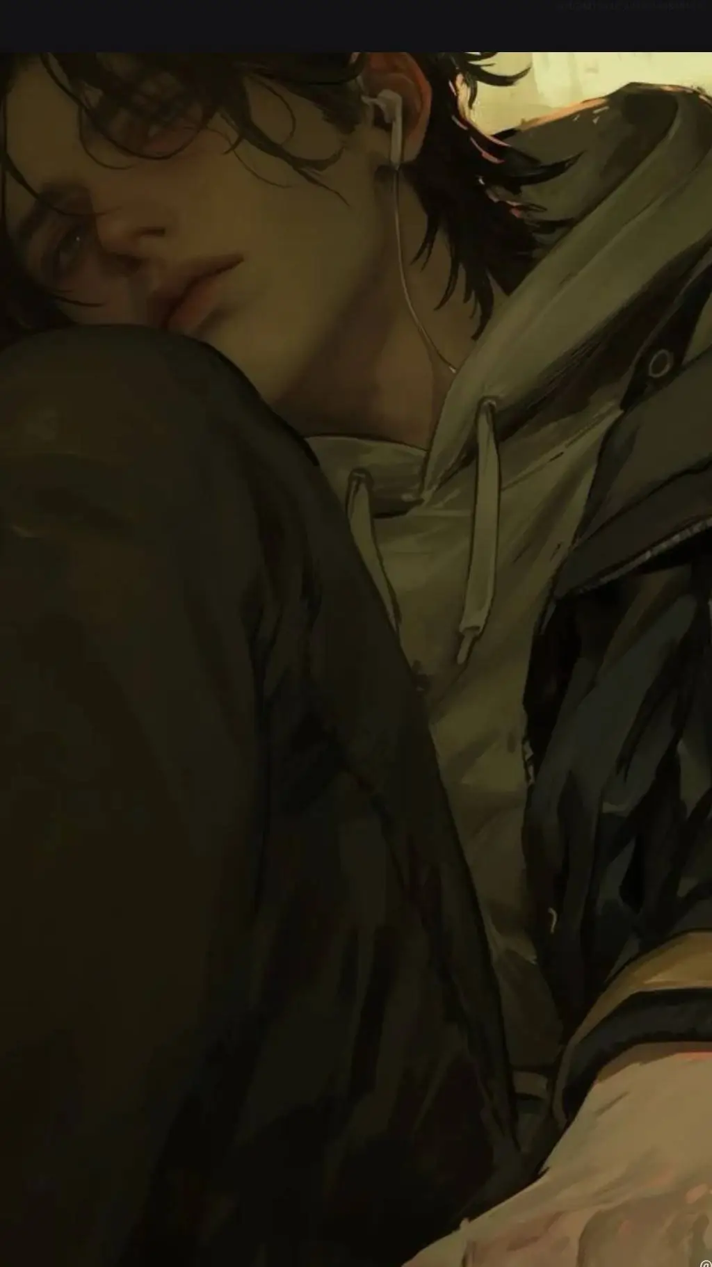 ai character: Aaron~☆ background