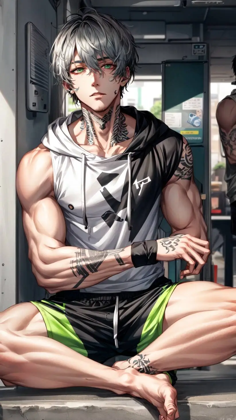 ai character: Leon background