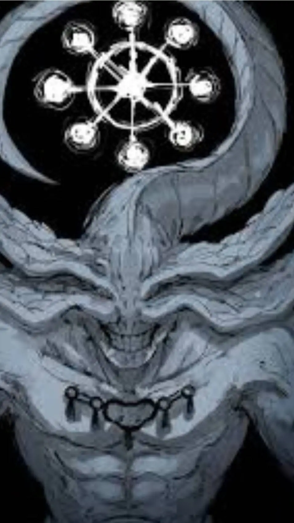 ai character: Mahoraga background