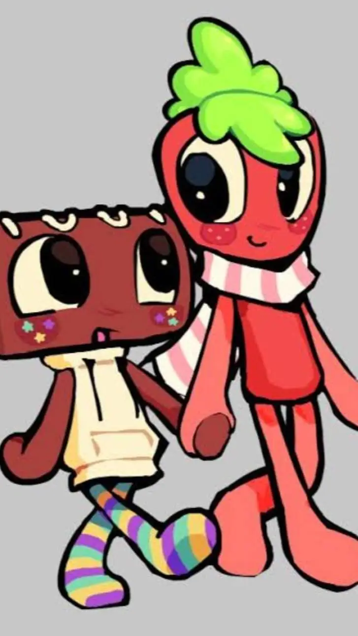 ai character: FRUITCAKE🍓🍰 background