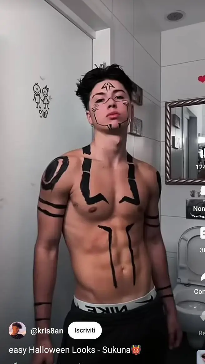 ai character: Kris yutuber background