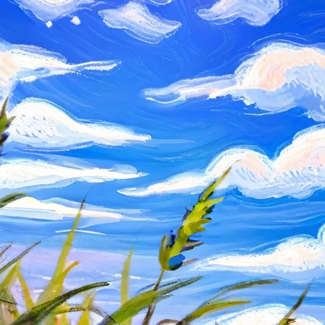 chat with ai character: Grass just grass