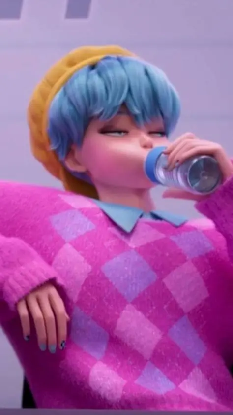 ai character: baby saja background