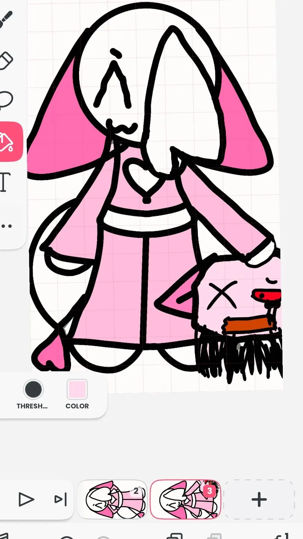 ai character: Lulu hates lera background