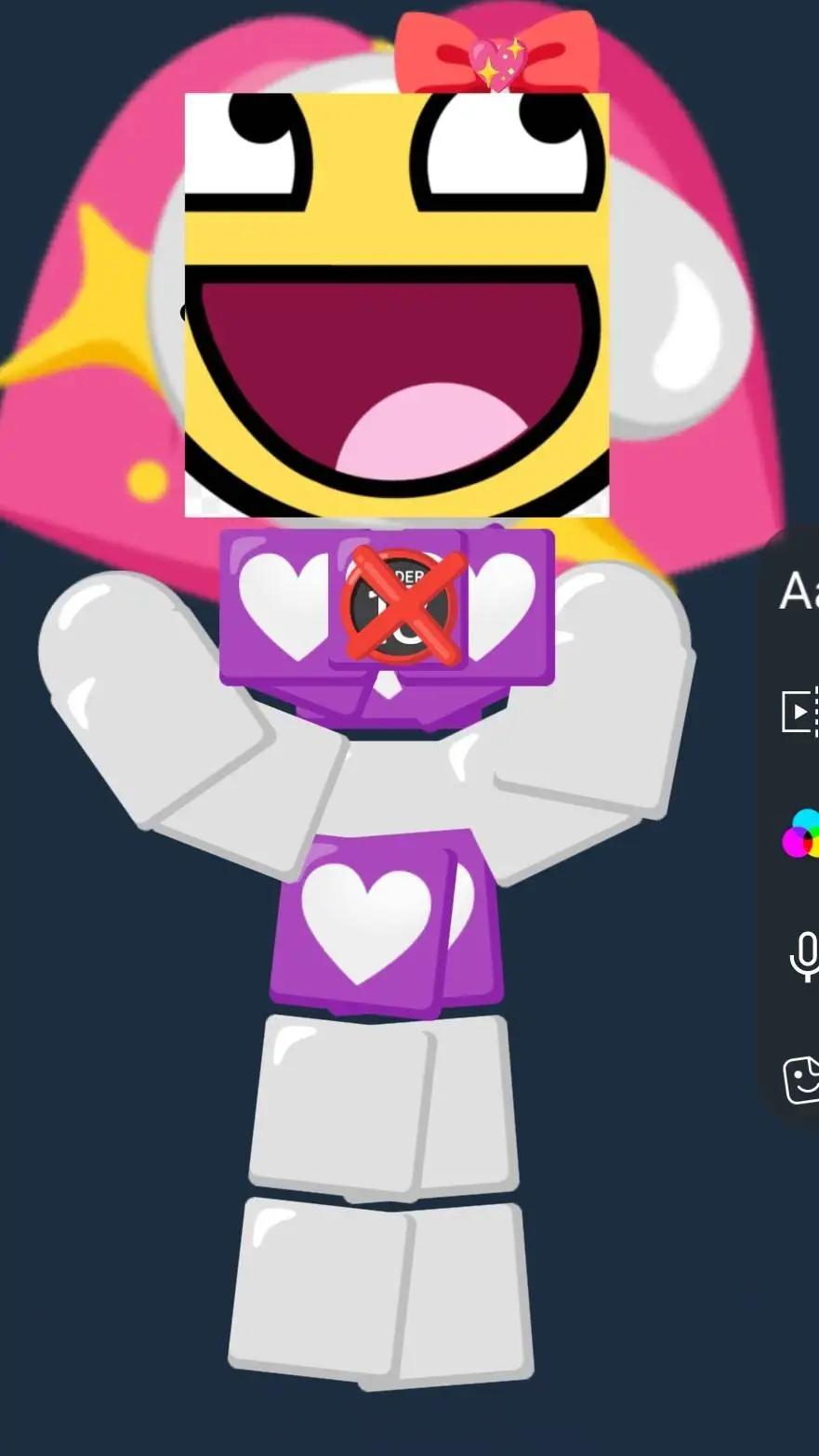 ai character: lulu and friends  background