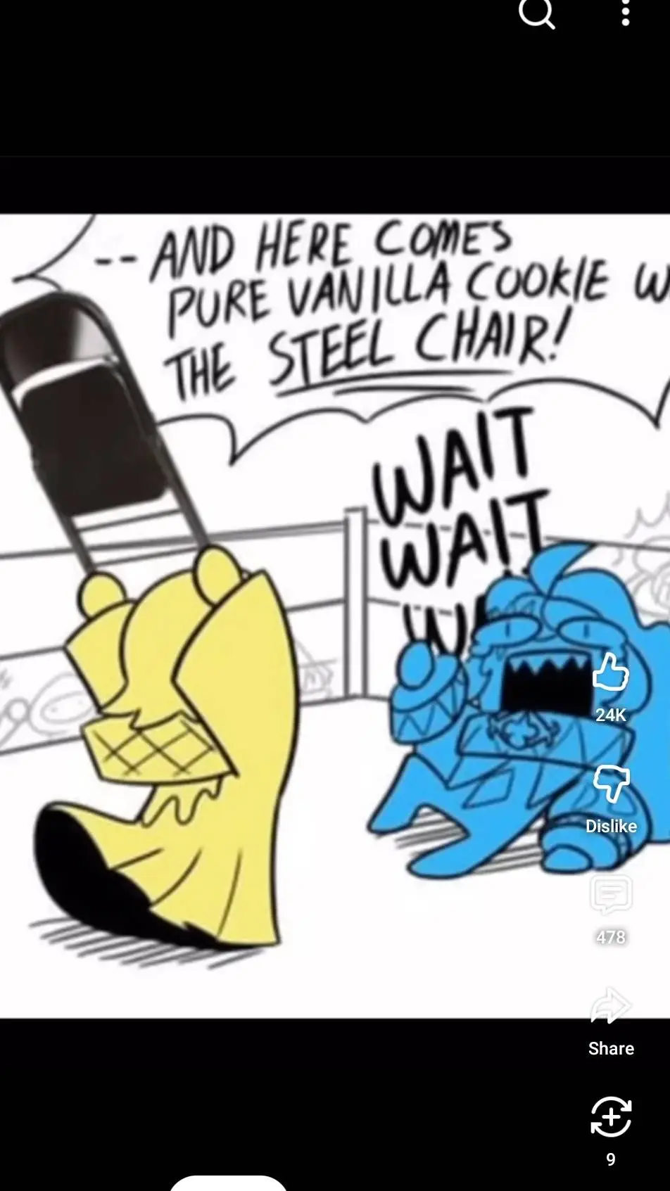 ai character: Pvc vs Sog background