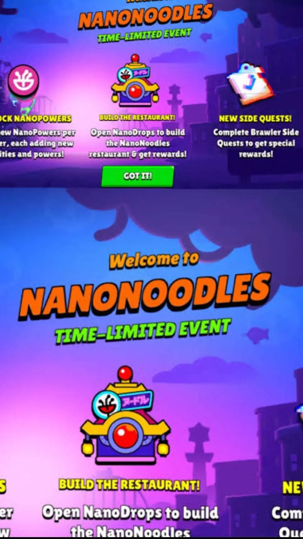 ai character: NanoNoodles background