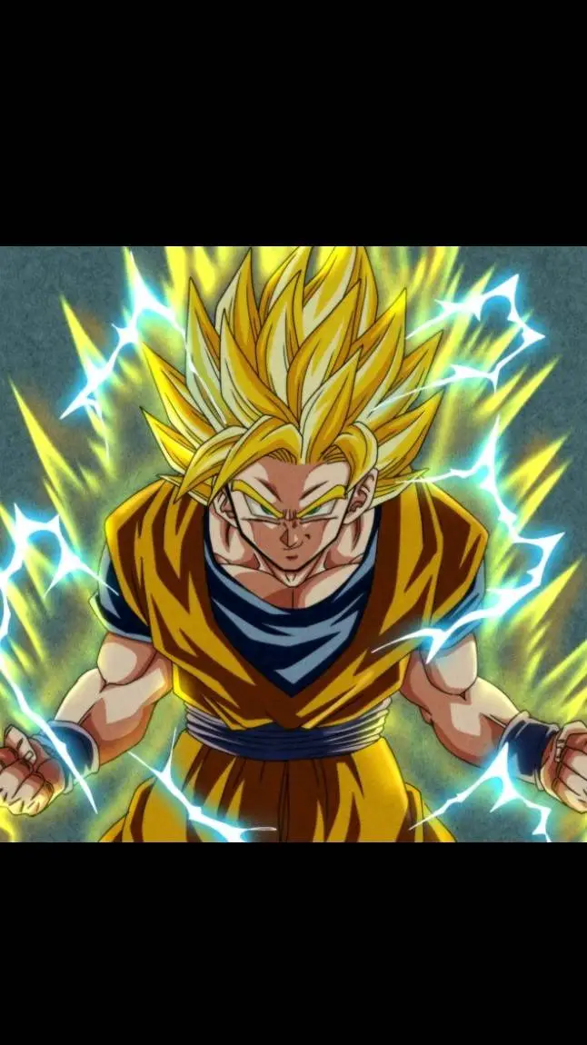 ai character: super saiyan Goku background