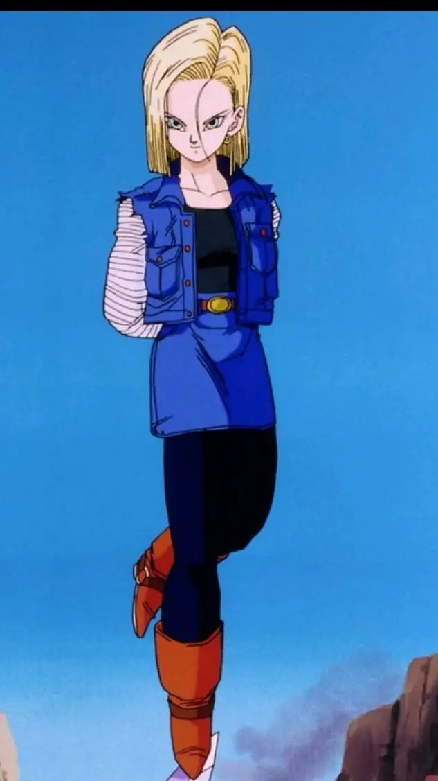 ai character: Android 18 background
