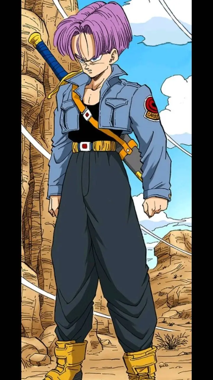 ai character: future trunks background