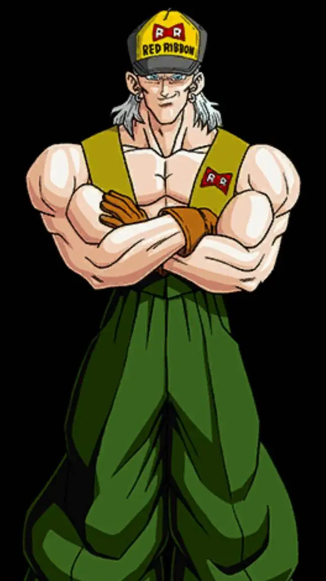 ai character: Android 13 background
