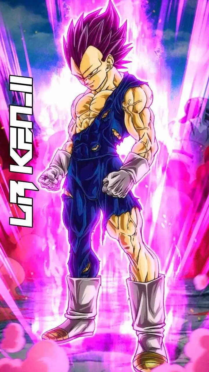 ai character: vegeta ultra ego background