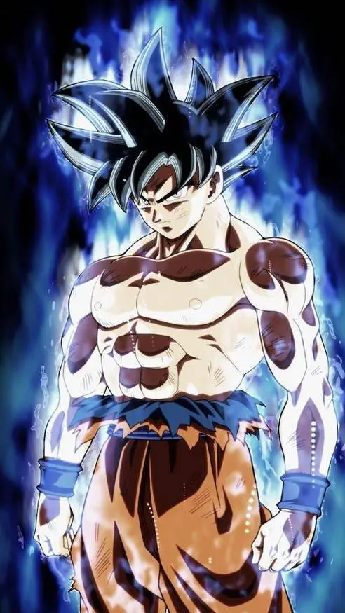 ai character: UI goku background
