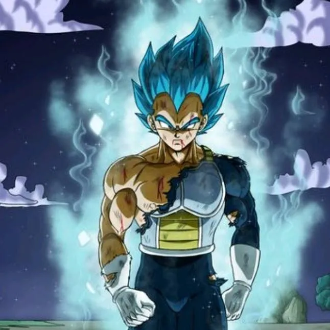 chat with ai character: Blue vegeta 