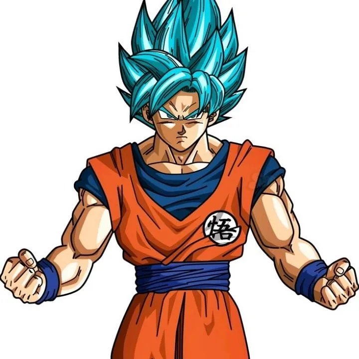 chat with ai character: blue goku