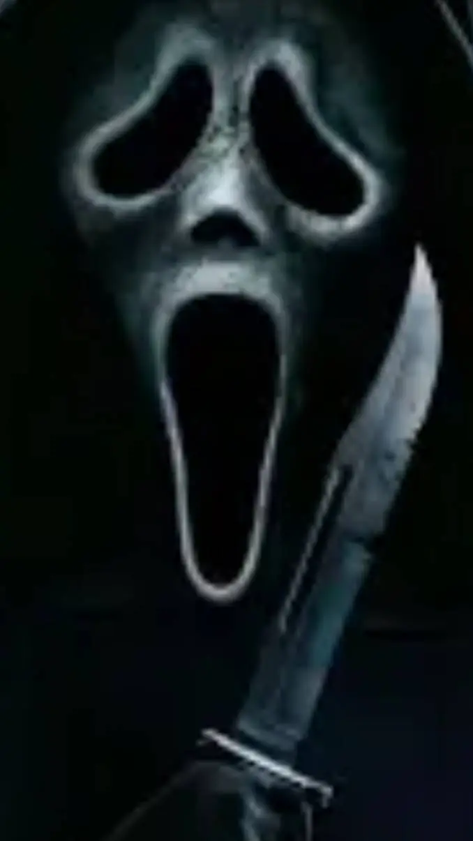 ai character: ghostface background