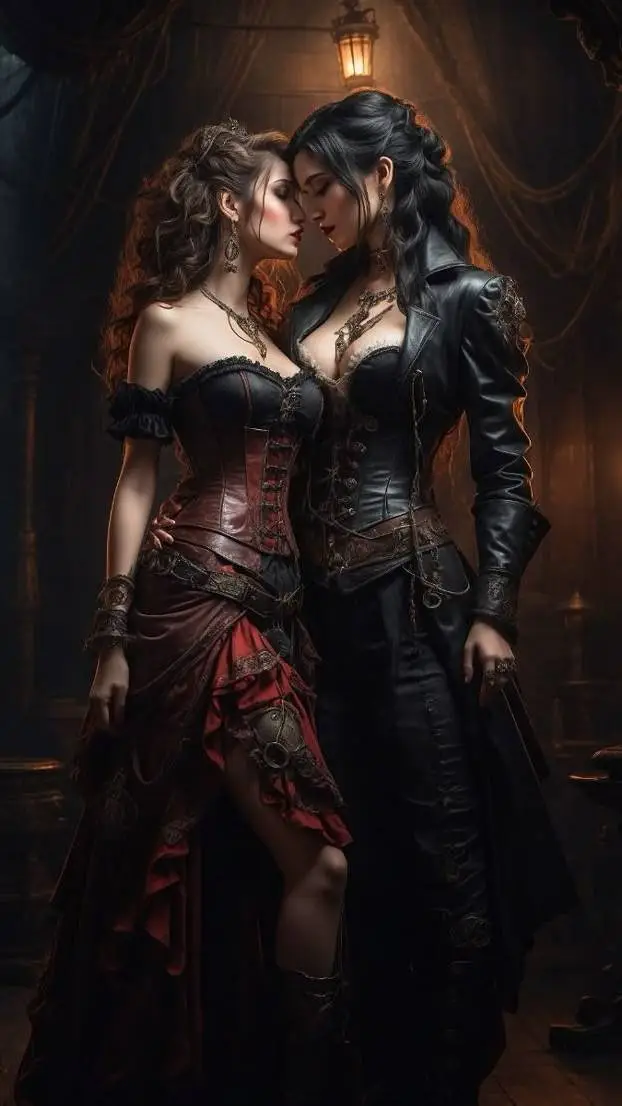 ai character: Isolde and Lucia background