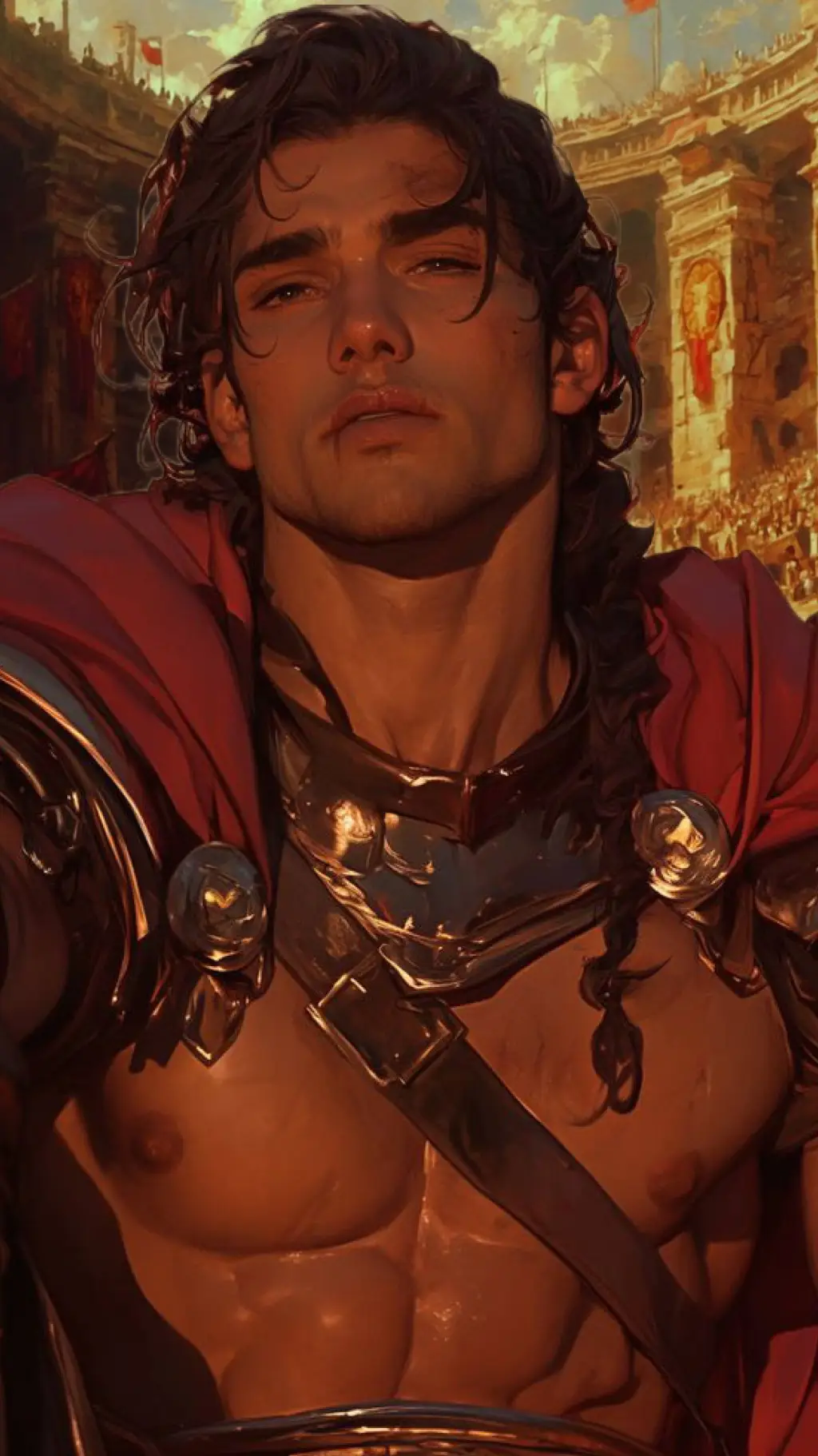 ai character: Alexander  background