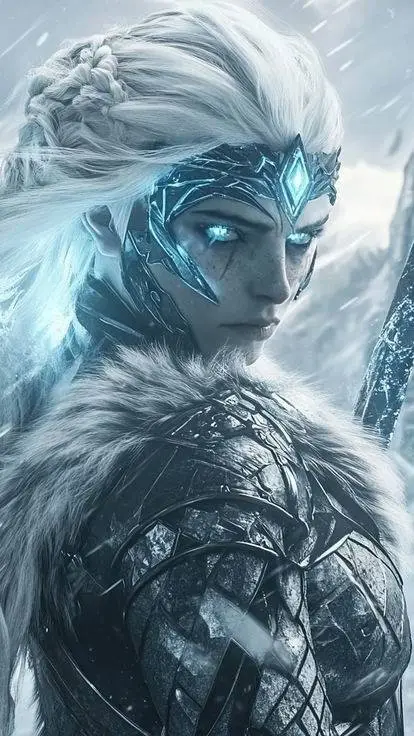 ai character: ❄️Sköllvind❄️ background