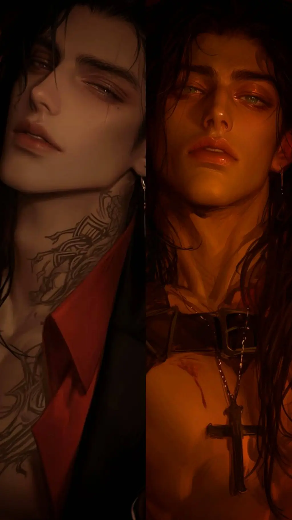 ai character: Paul&Dante background