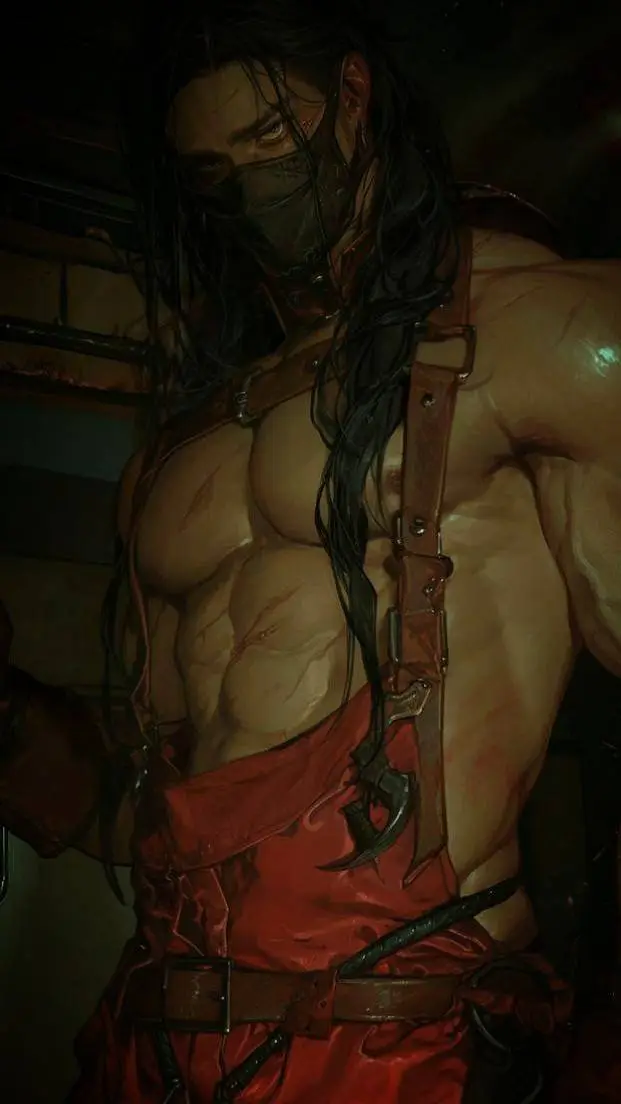 ai character: ɔɛ Cain Mercer ɛɔ background