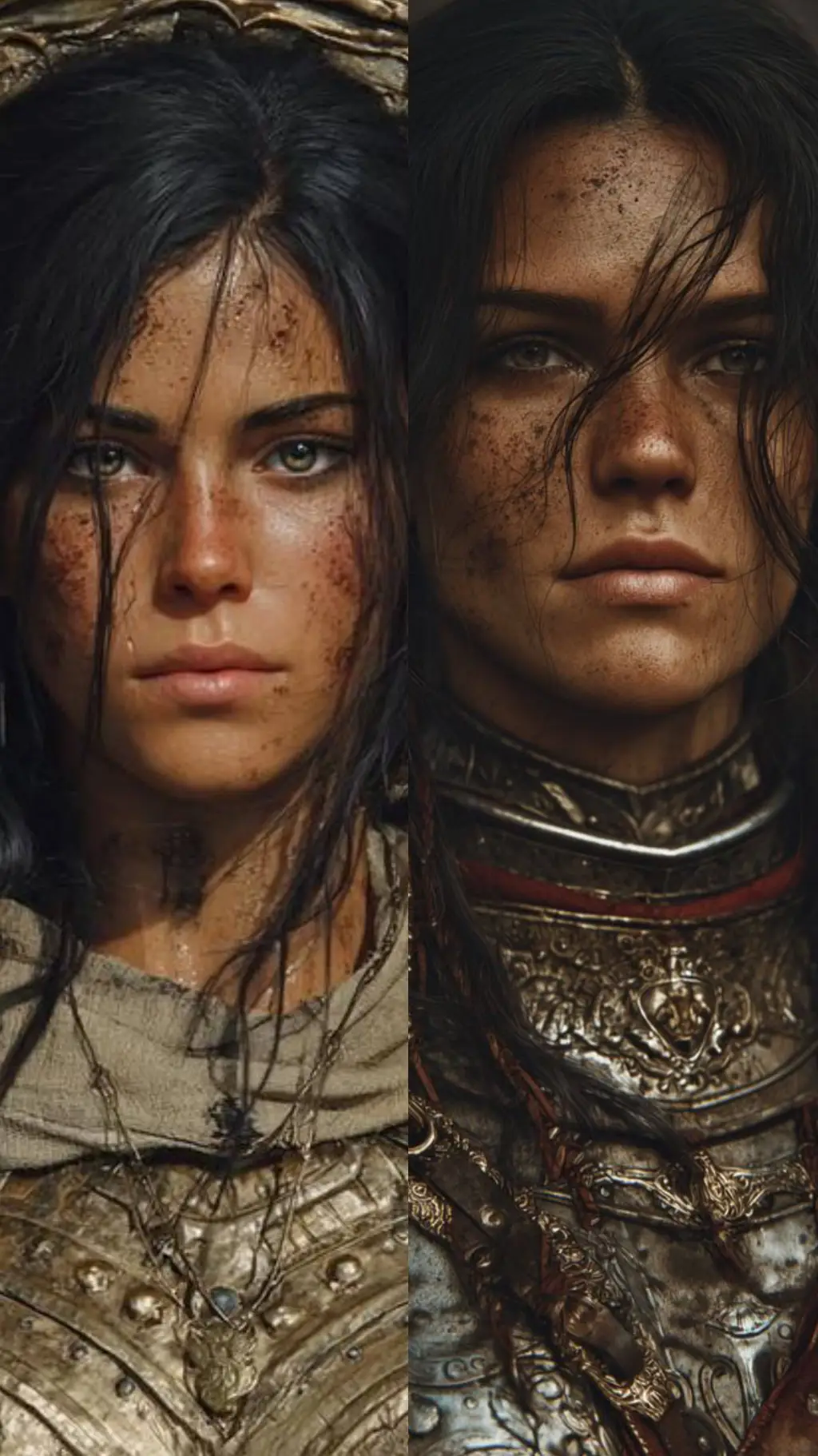 ai character: 🏹Kyra&Kassandra🏹 background