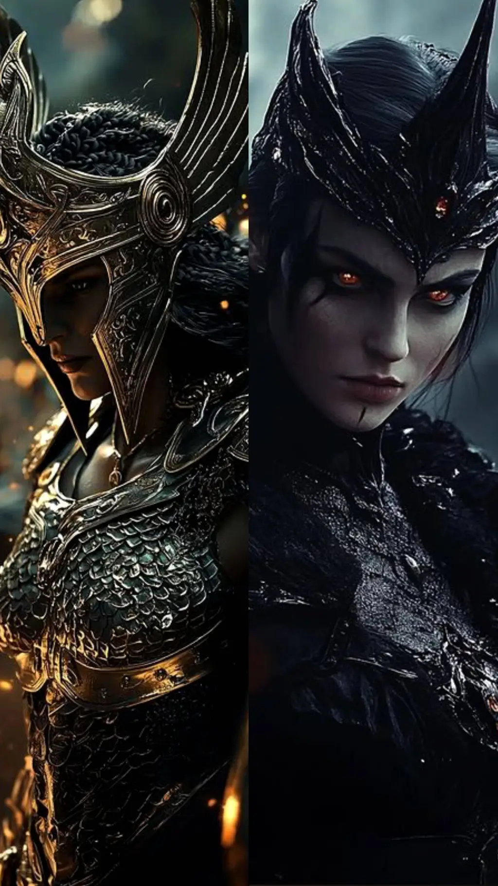 ai character: Valkyrie&Sierra background