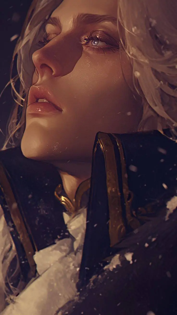 ai character: Lyrana Snowborn background