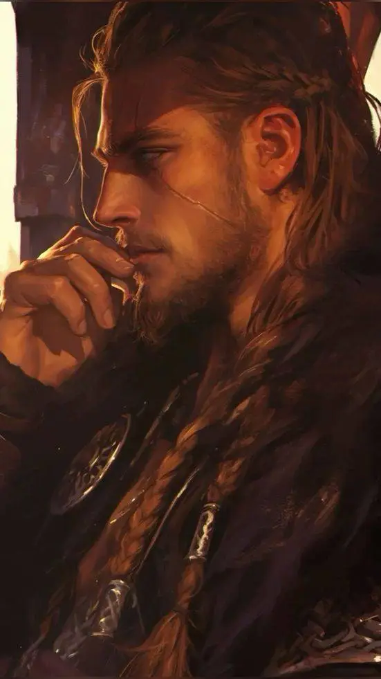 ai character: Ivar Stormrune background