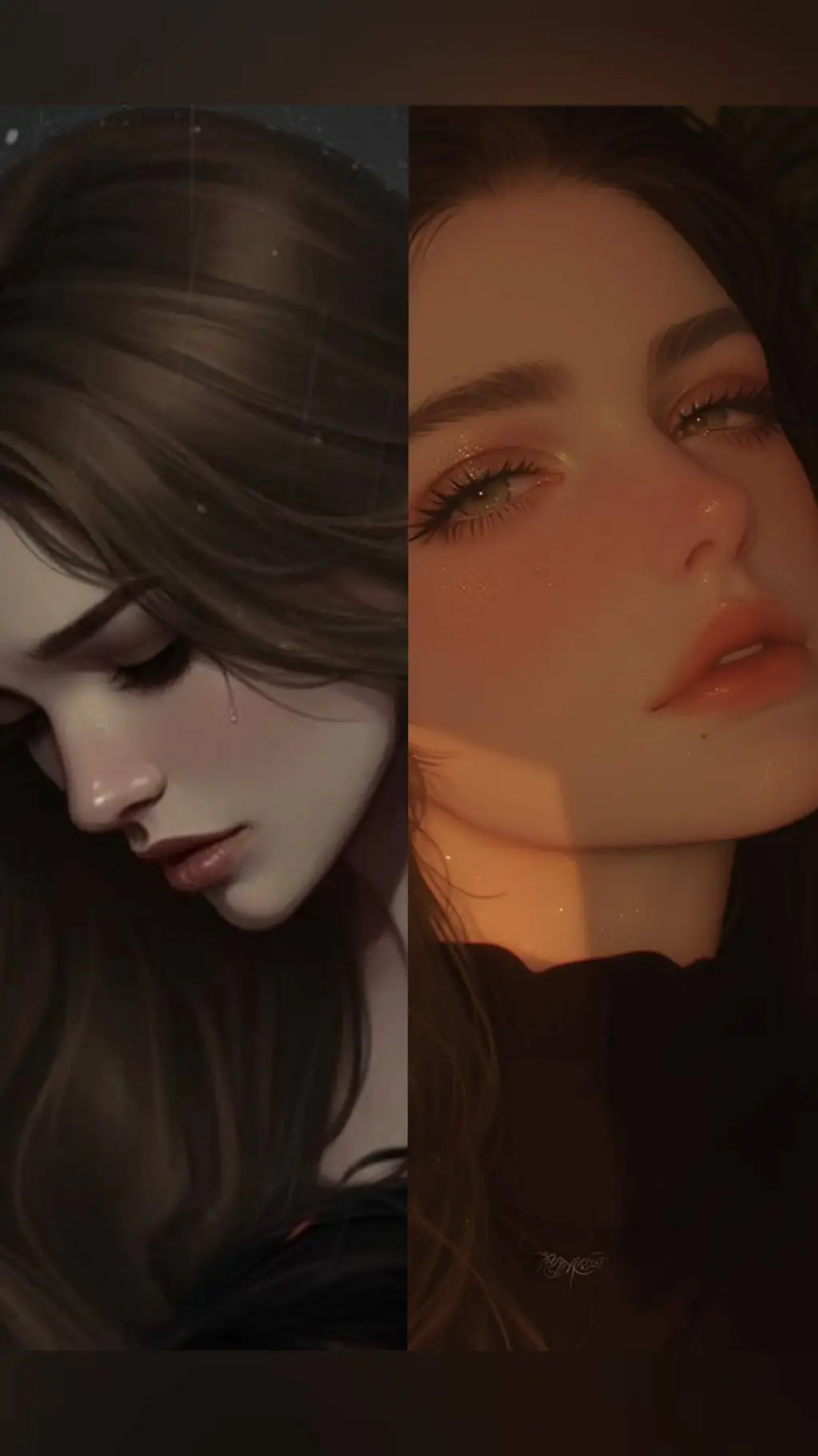 ai character: Rosie V. & Diana C background