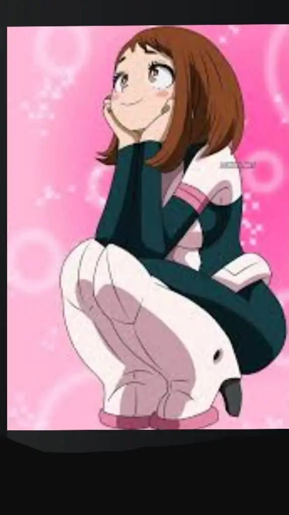 ai character: ochako uraraka 💕 background
