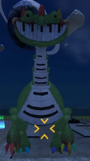 ai character: pianosaurus  background