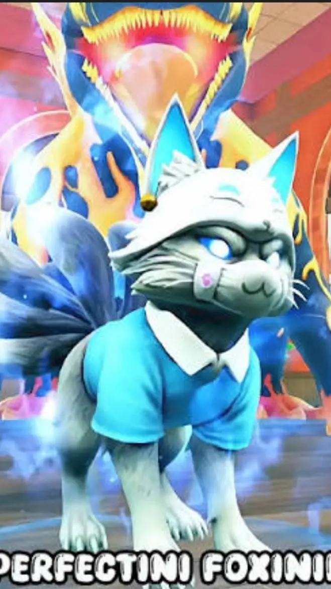 ai character: i2perfect foxini background