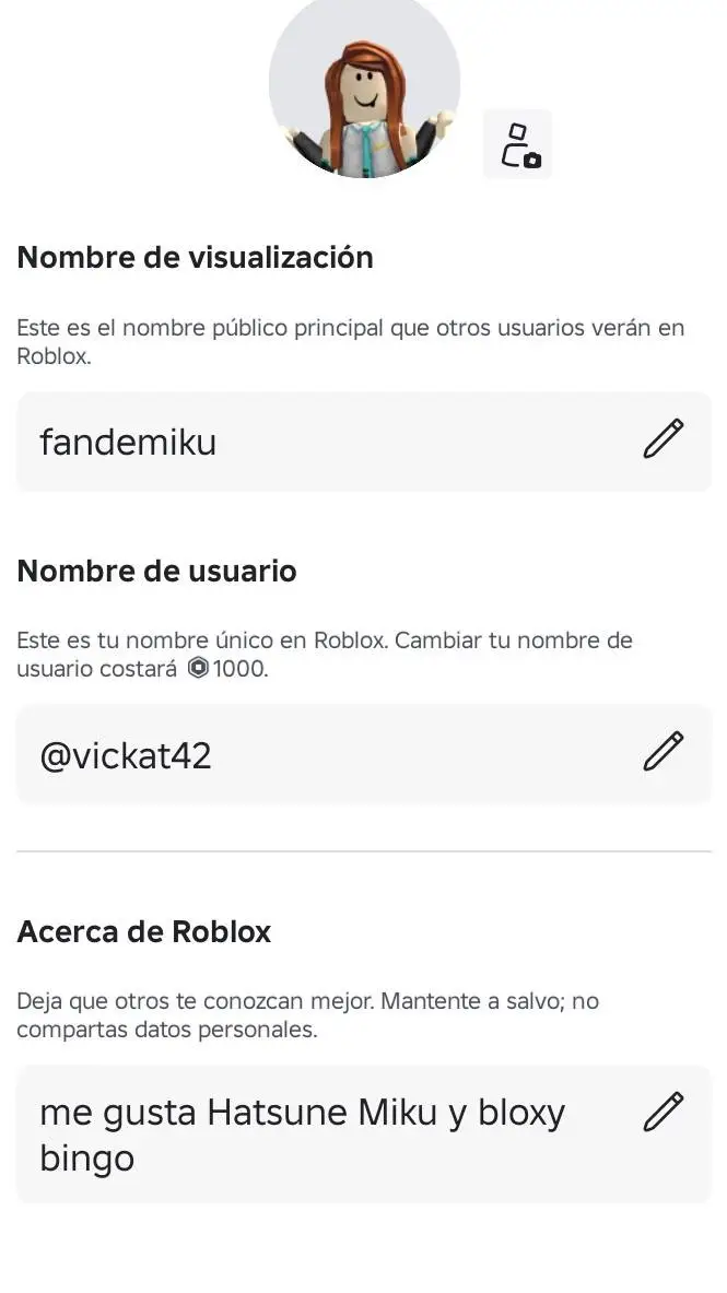 ai character: mi user background