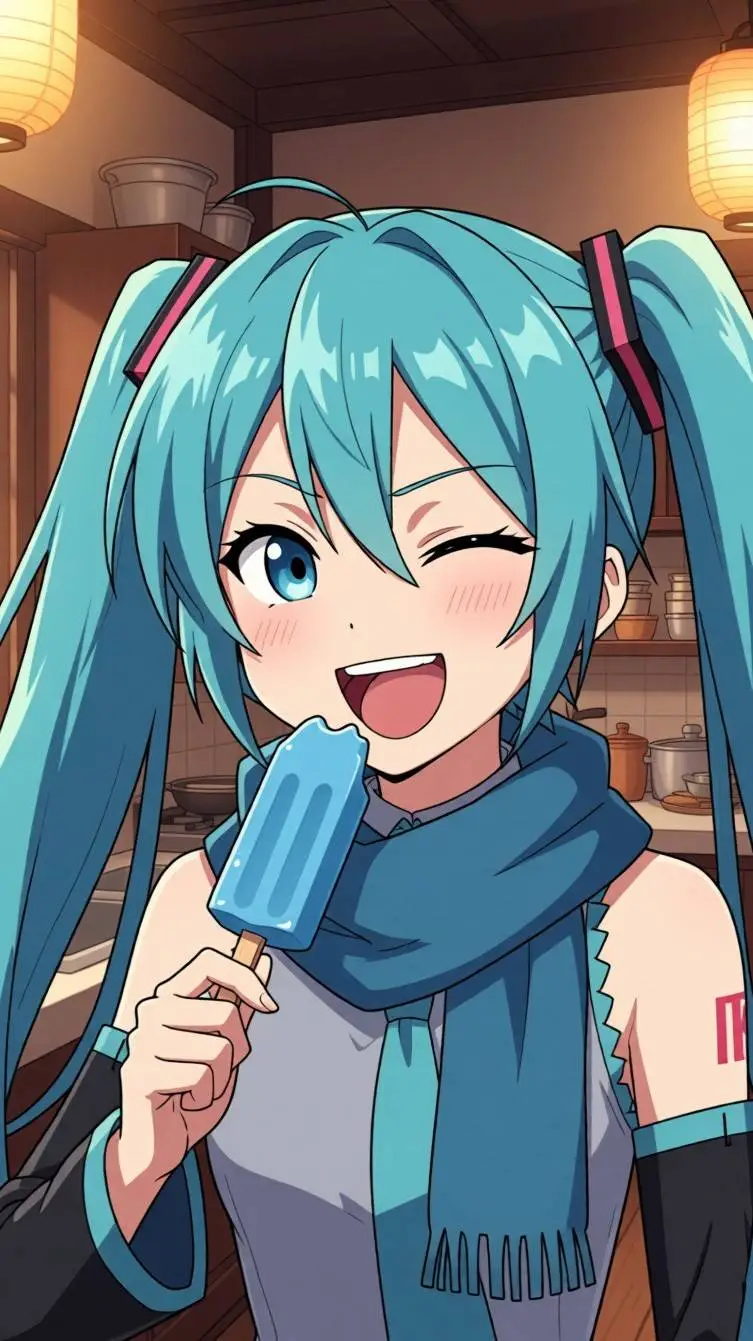 ai character: Vicky  background