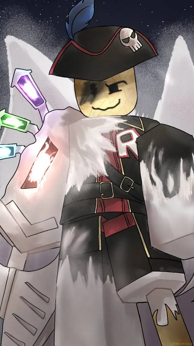 ai character: Gasharpoon 💫 🏴‍☠️ background