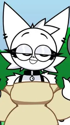 ai character: Wenda (White)  background