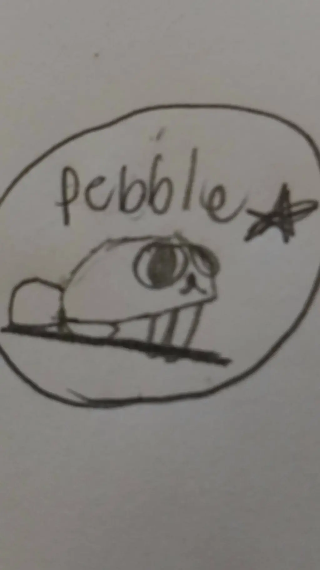 ai character: Pebble background