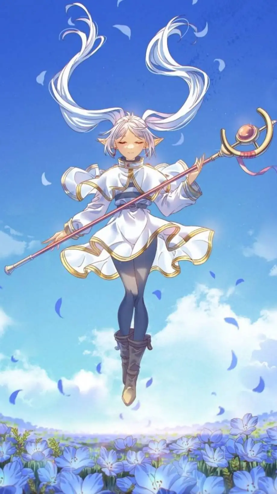 ai character: Frieren background