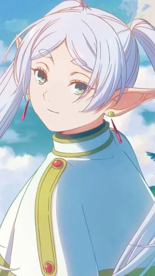 ai character: Frieren  background