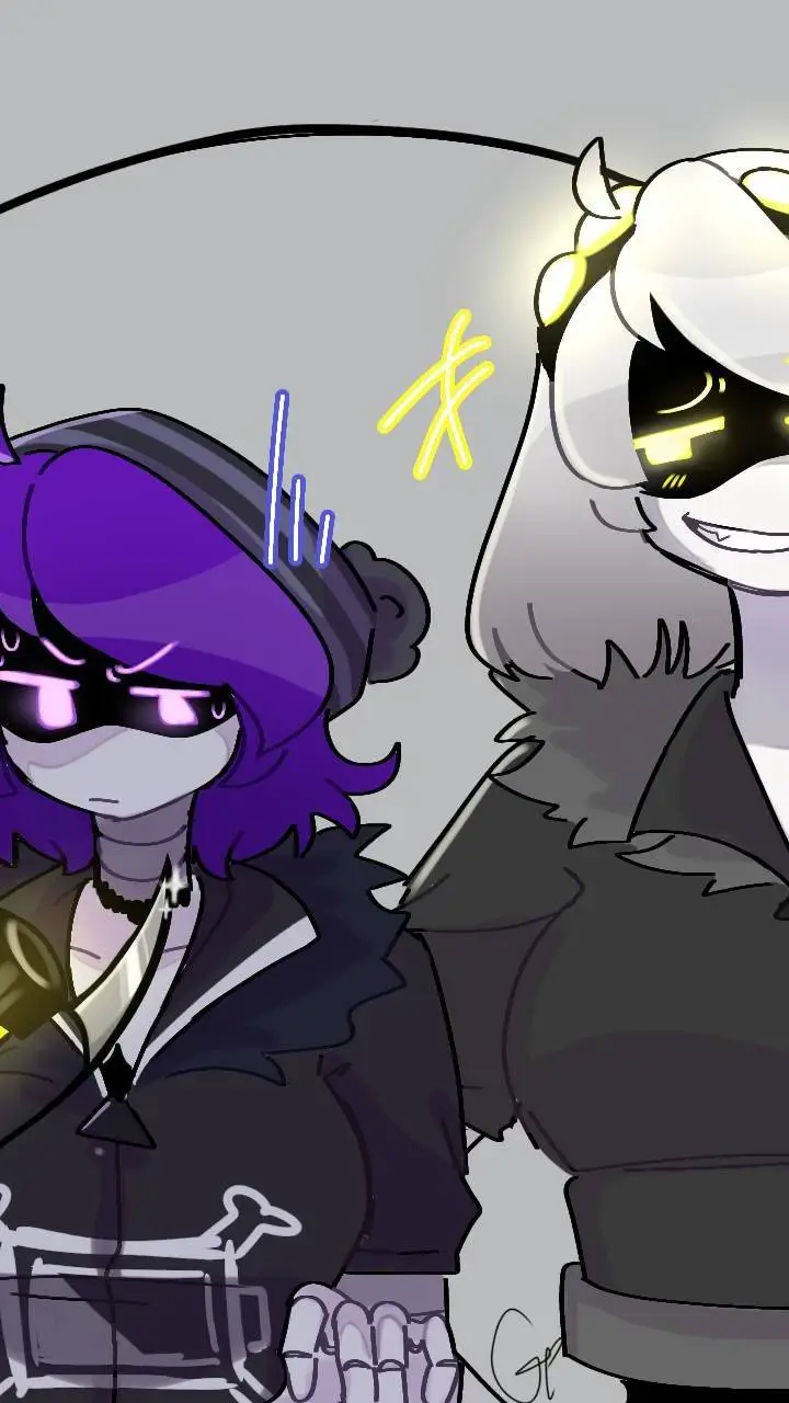 ai character: Uzi x V background