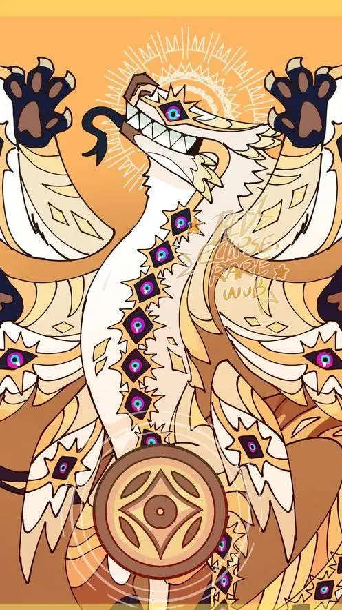 ai character: Creatureu background