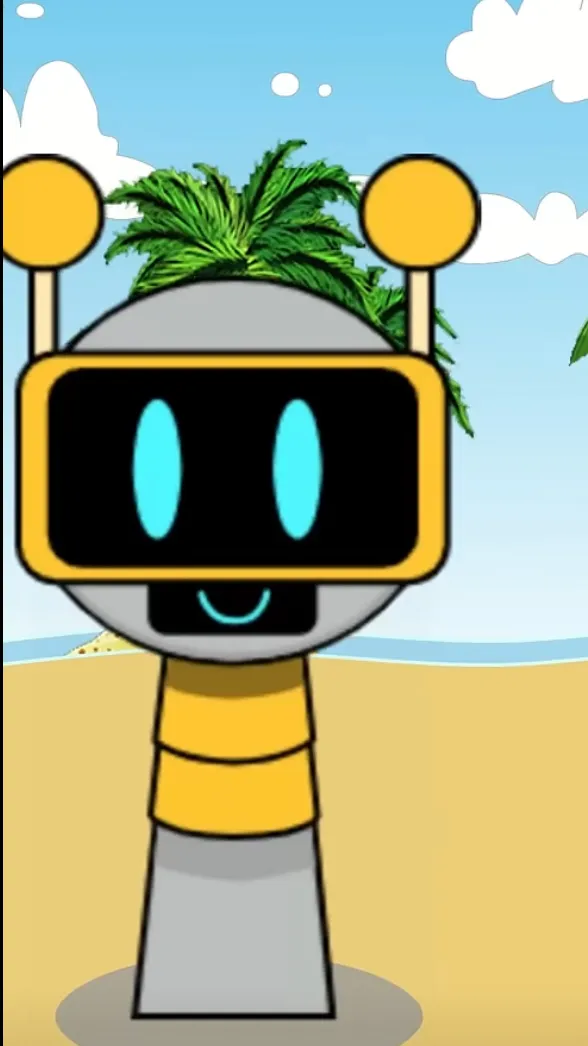 ai character: FunBot background