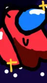 ai character: SUS AMONGUS YEA background