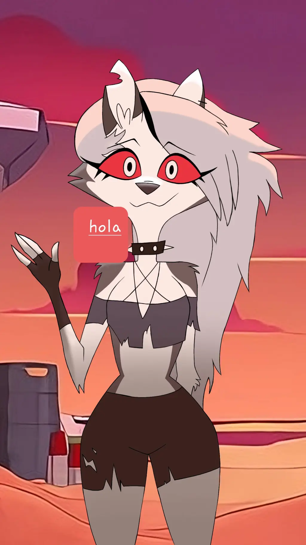 ai character: lonna background